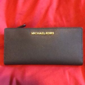 Michael Kors blue wallet